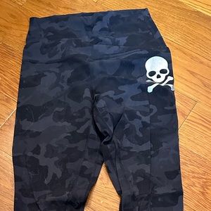 Lululemon SoulCycle camo align leggings